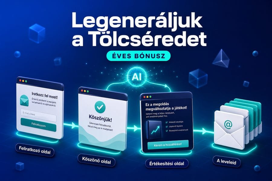 A teljes tölcséred legenerálva