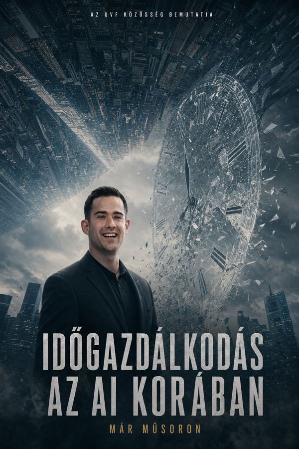 Időgazdálkodás az AI korában plakát