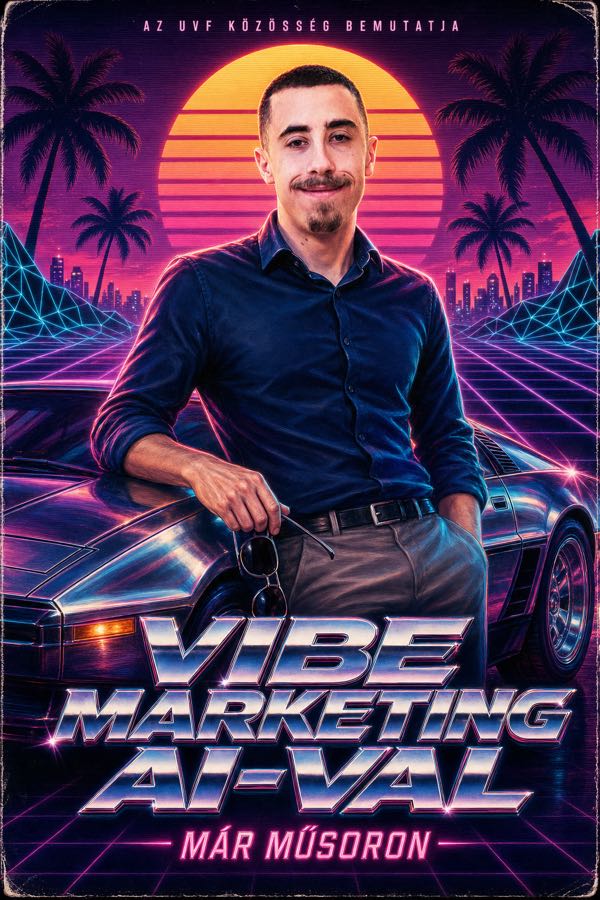 Vibe marketing AI-val plakát