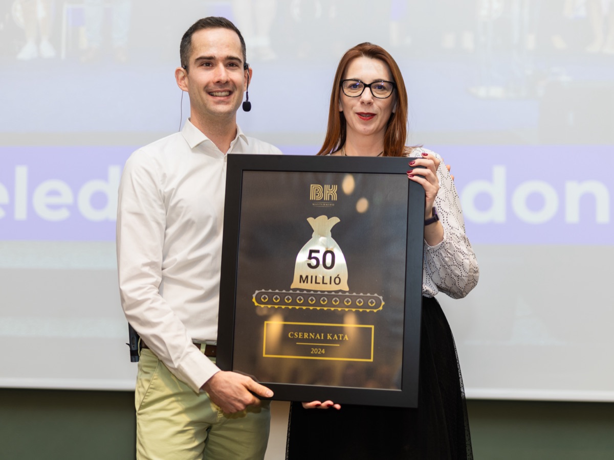 Domán Zsolt egy DoMarketing eseményen