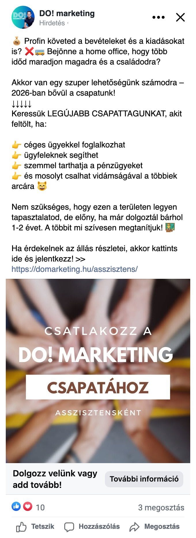<b>Ügyfélszolgálati asszisztens</b>
