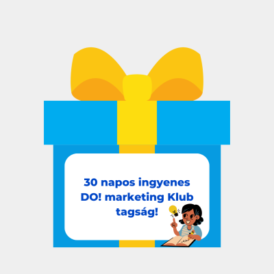 30 napos ingyenes DO! marketing Klub tagság! 30 napos ingyenes DO! marketing Klub tagság!