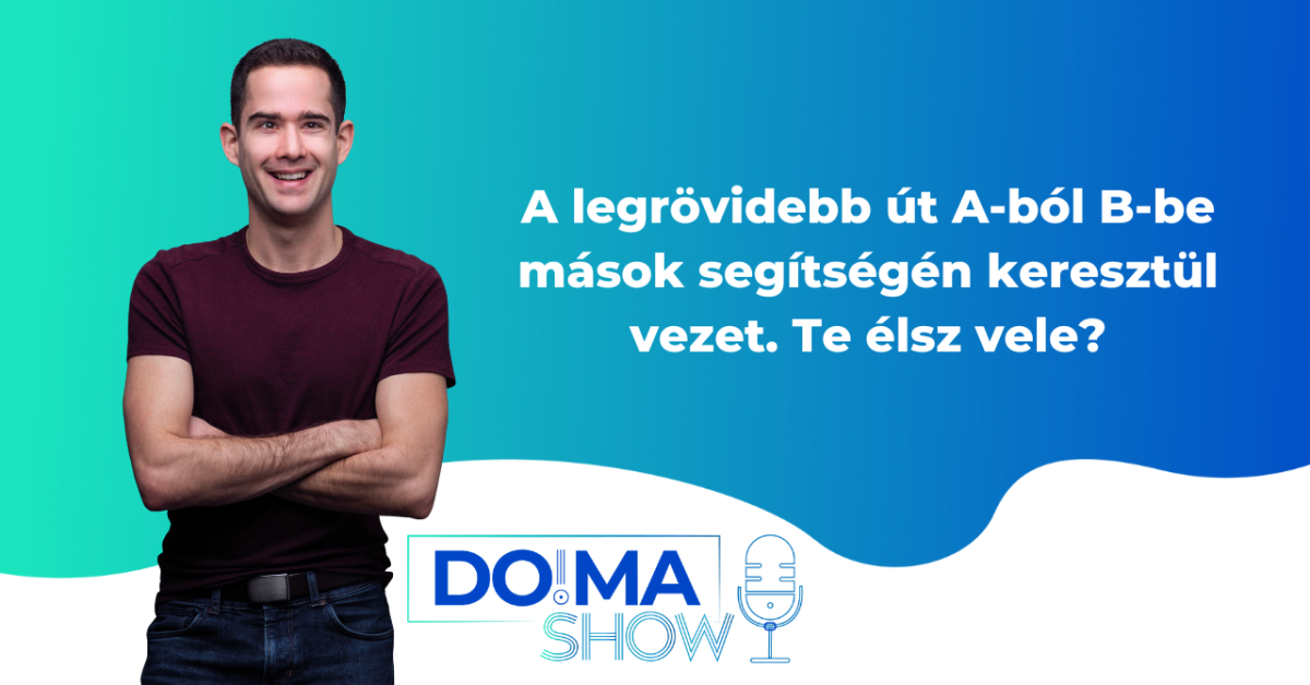 A legrövidebb út A-ból B-be mások segítségén keresztül vezet. Te élsz vele